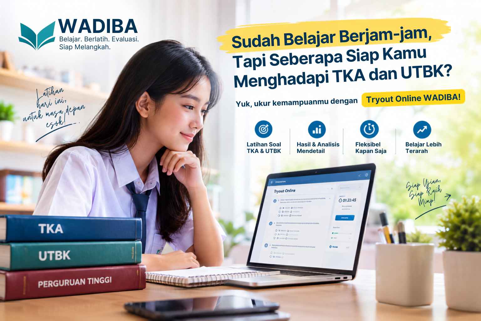 Sudah Belajar, Tapi Belum Tahu Seberapa Siap Kamu? Saatnya Uji Kemampuan Bersama WADIBA!